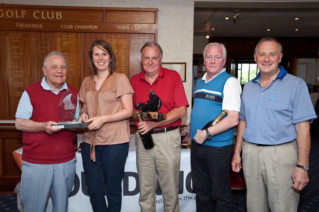 Winners of the 2011 Golf Day